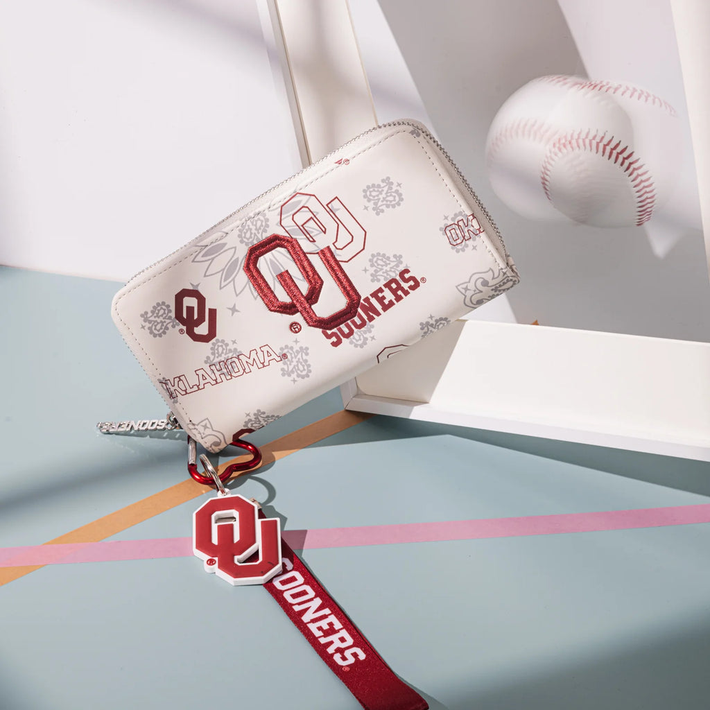 University of Oklahoma Sooners Wallet/Wristlet - Beige