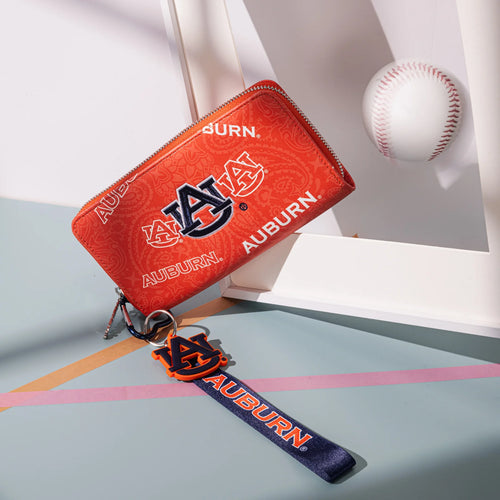 Auburn University Tigers Wallet/Wristlet - Orange