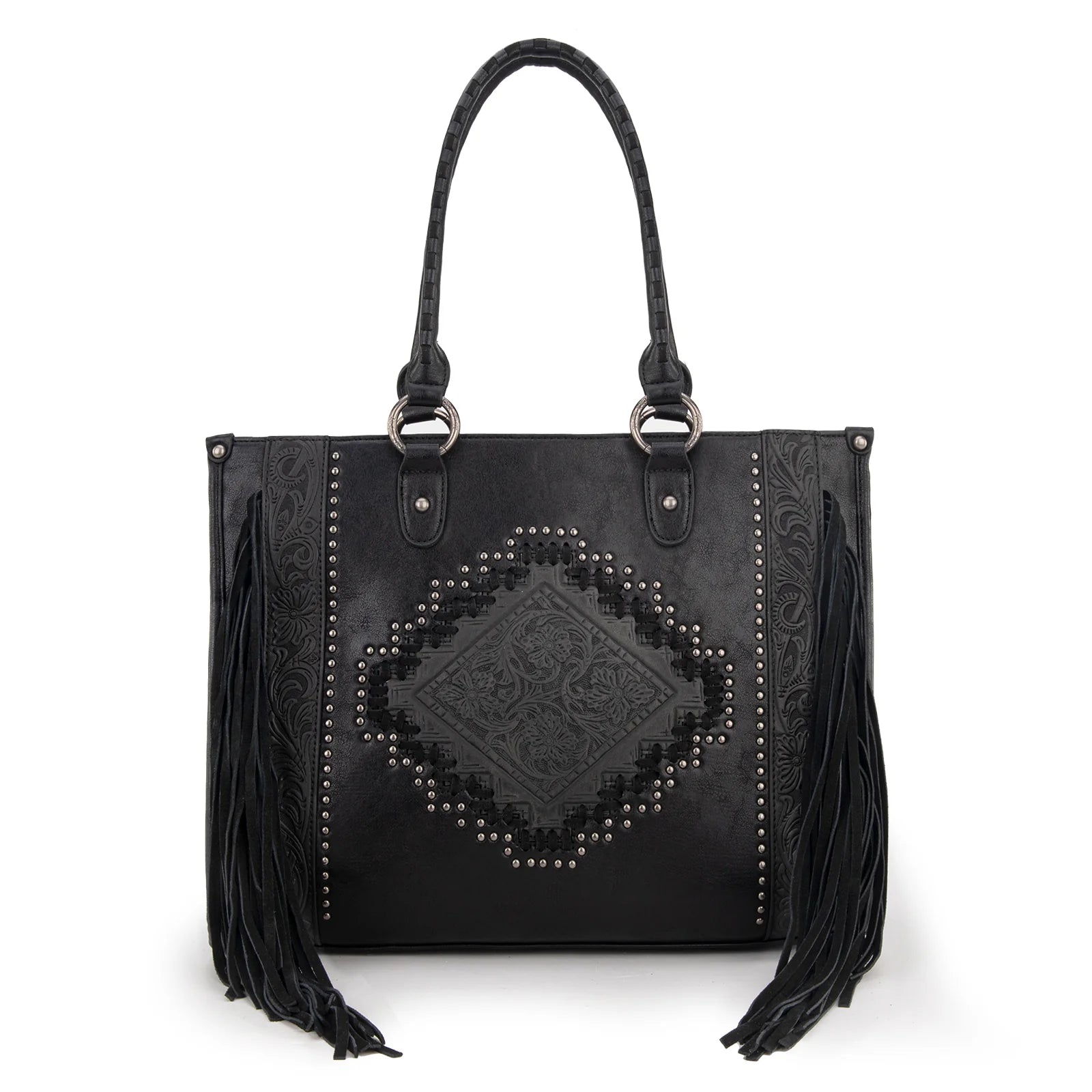 Montana West Tool Fringe Collection Concealed Carry Wide Tote