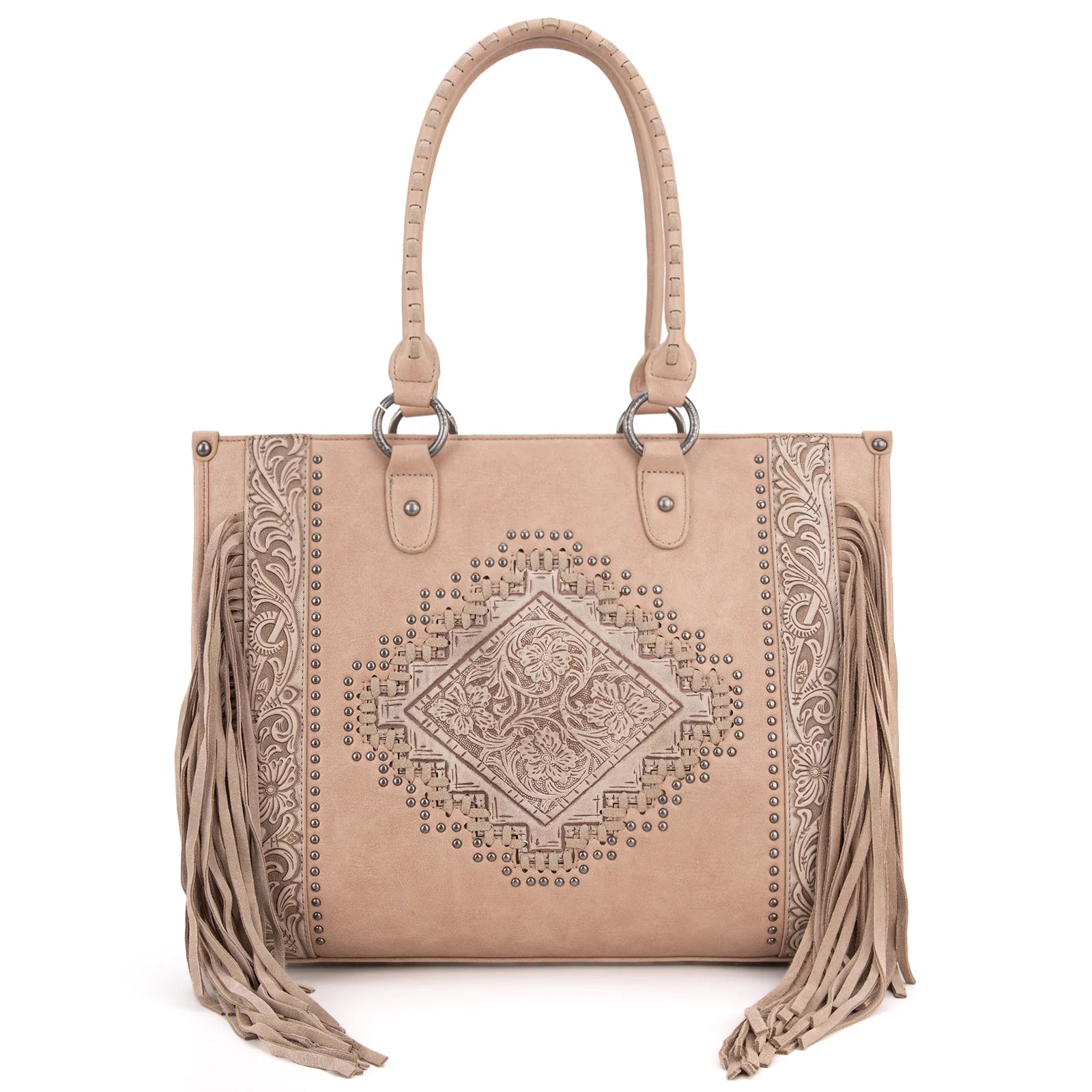 Montana West Tool Fringe Collection Concealed Carry Wide Tote