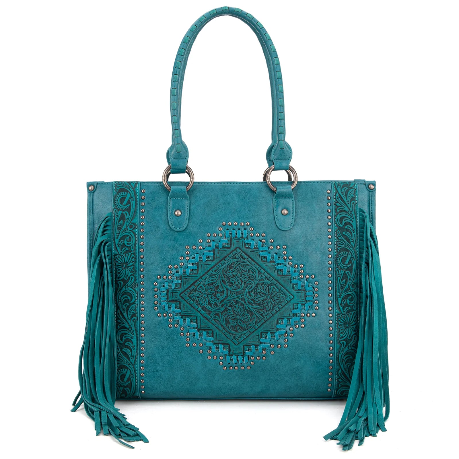 Montana West Tool Fringe Collection Concealed Carry Wide Tote