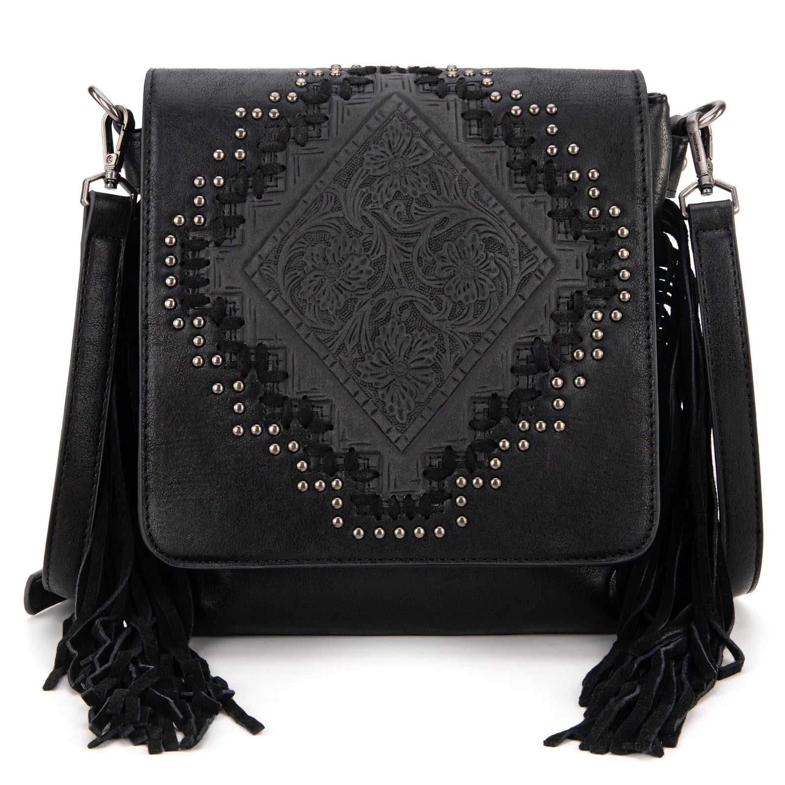 Montana West Tooled Fringe Collection Concealed Carry Crossbody