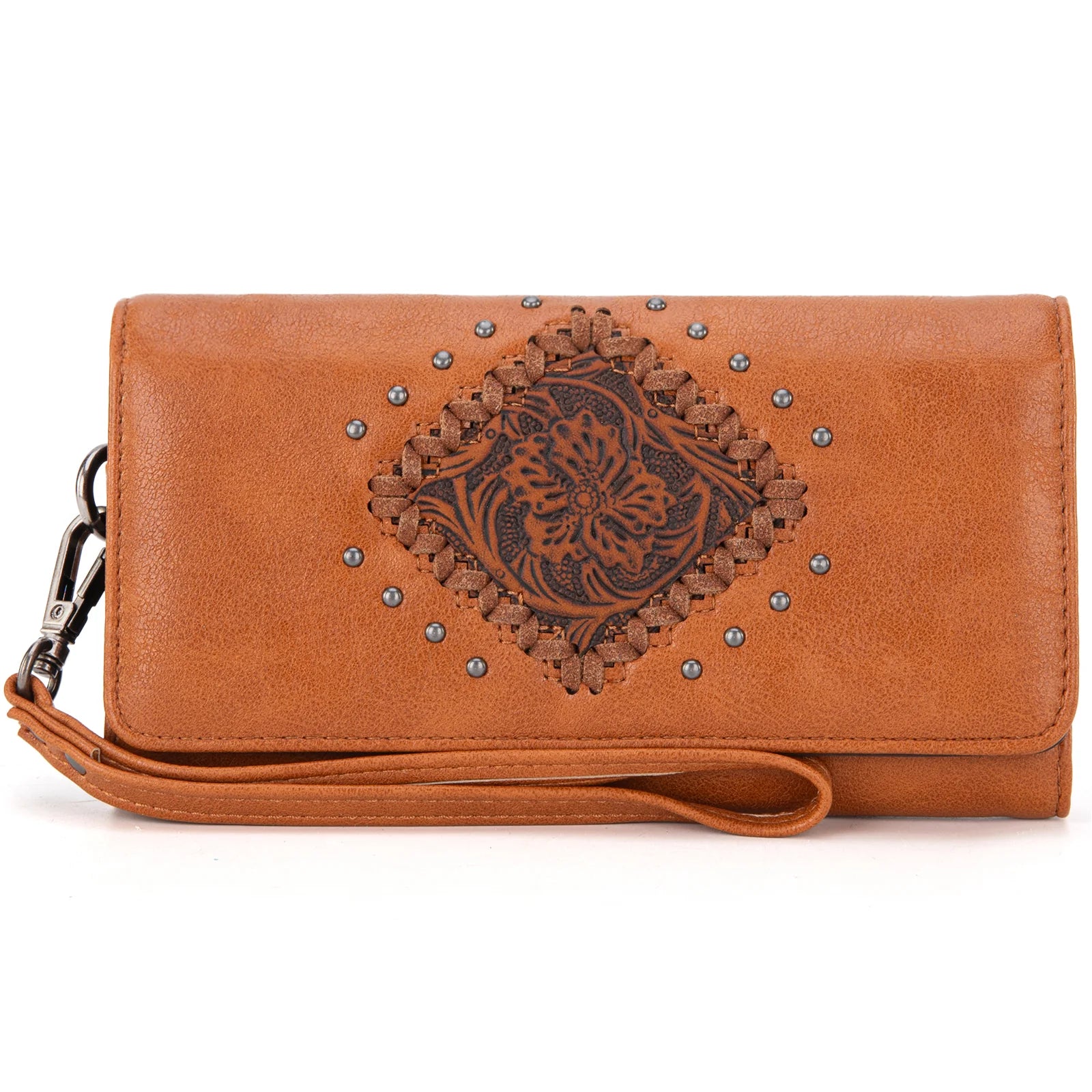 Montana West Tooled Collection Wallet