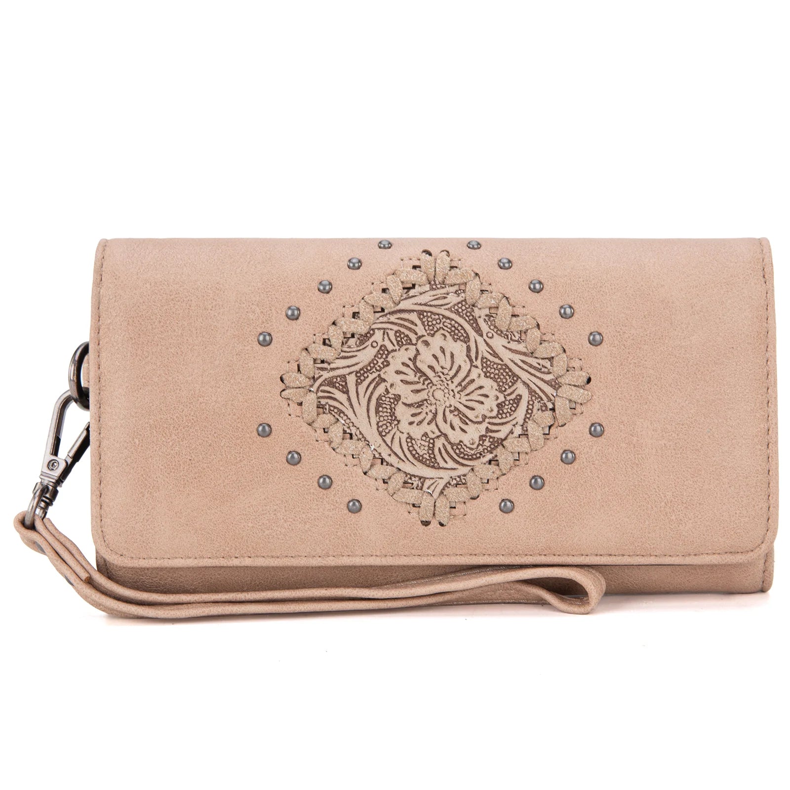 Montana West Tooled Collection Wallet