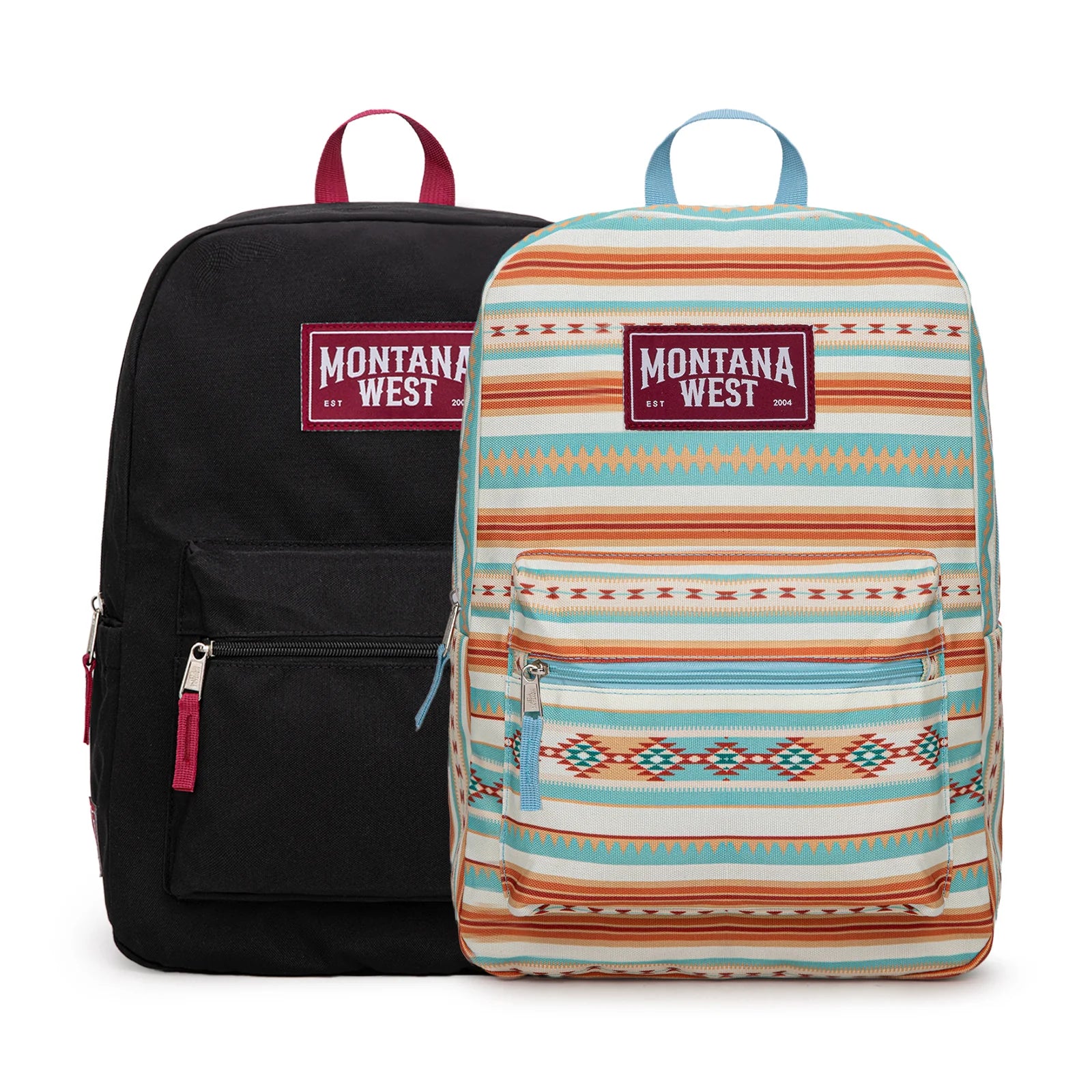 Montana West Print Backpack -2Pcs Set