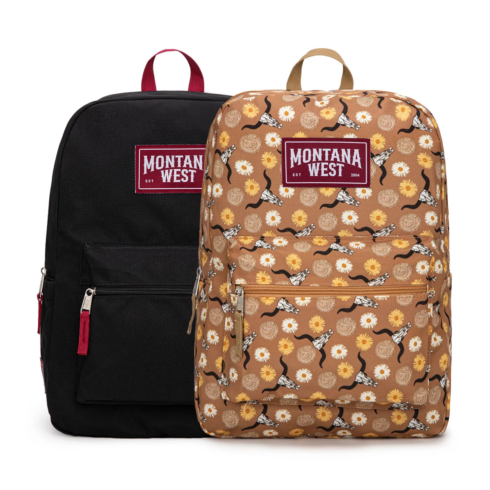 Montana West Print Backpack -2Pcs Set