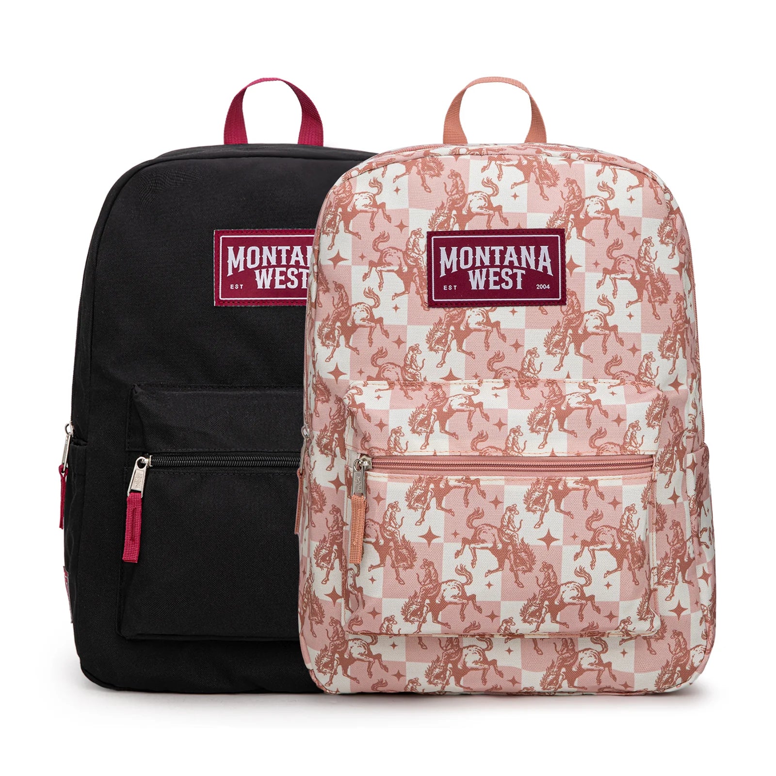 Montana West Print Backpack -2Pcs Set