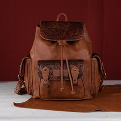 Wrangler Vintage Floral Collection Buckle Back Pack