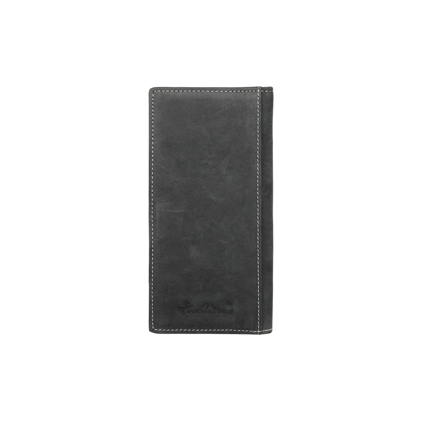 MWL-W033 Genuine Hair-On Leather Collection Men's Wallet Black