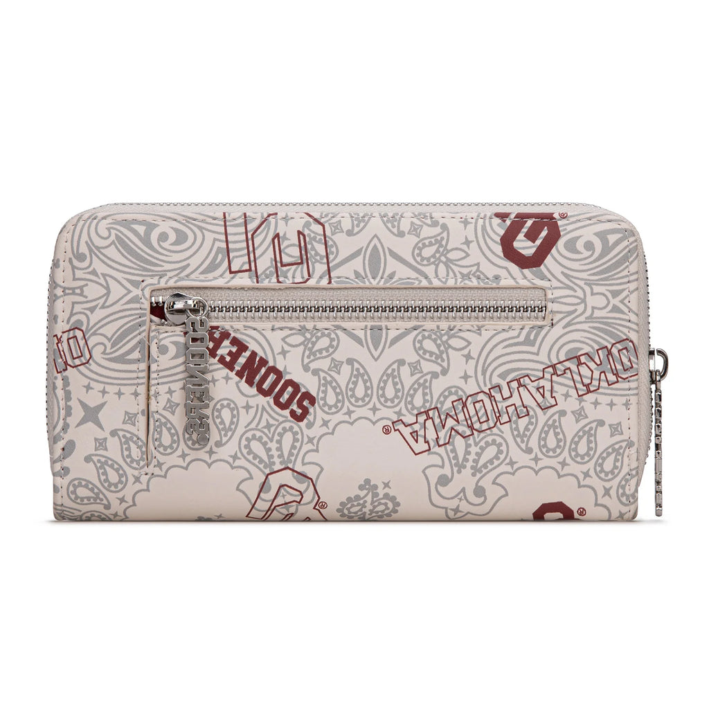 University of Oklahoma Sooners Wallet/Wristlet - Beige
