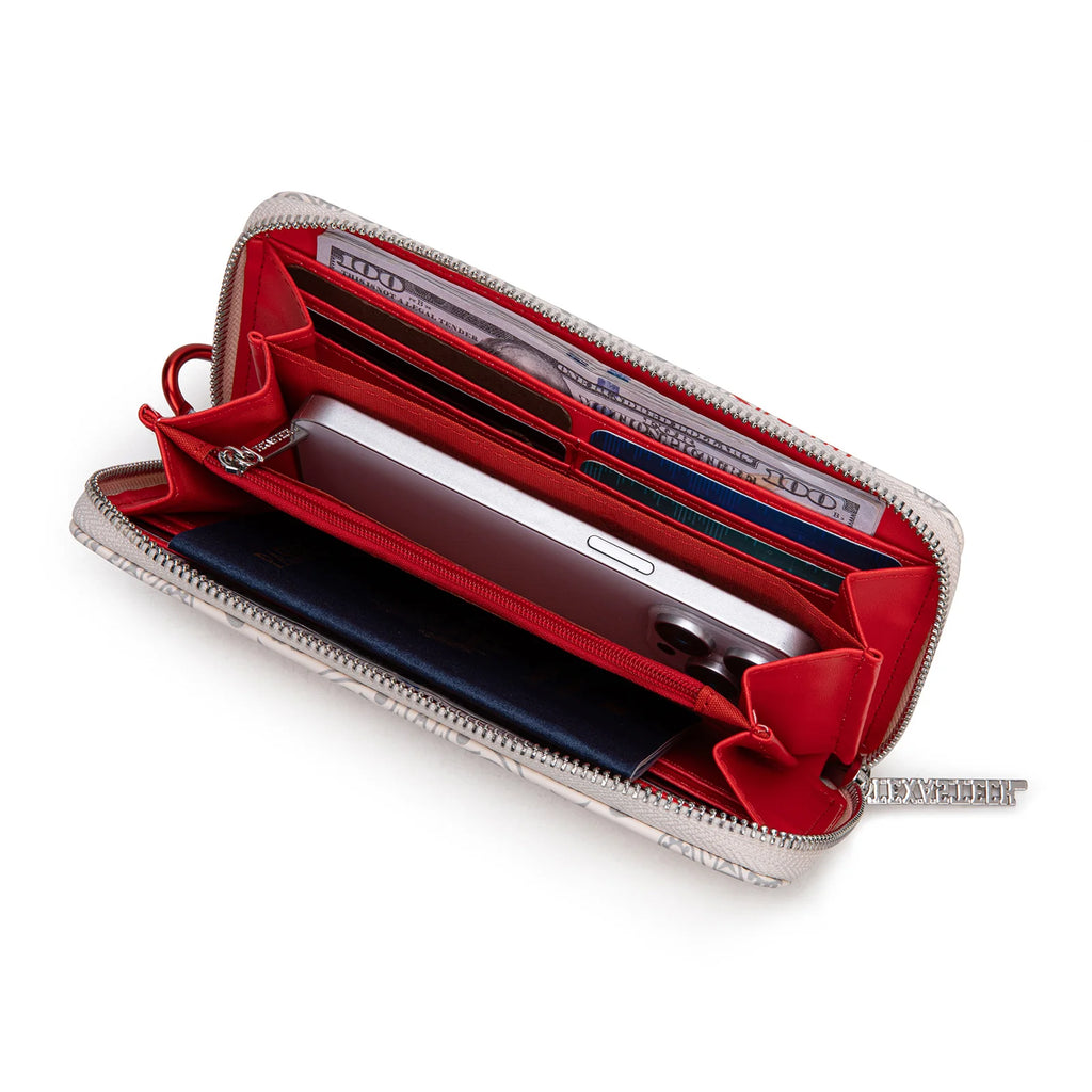 NC-TTU011BG University of Texas Tech Red Raiders Wallet/Wristlet- Beige