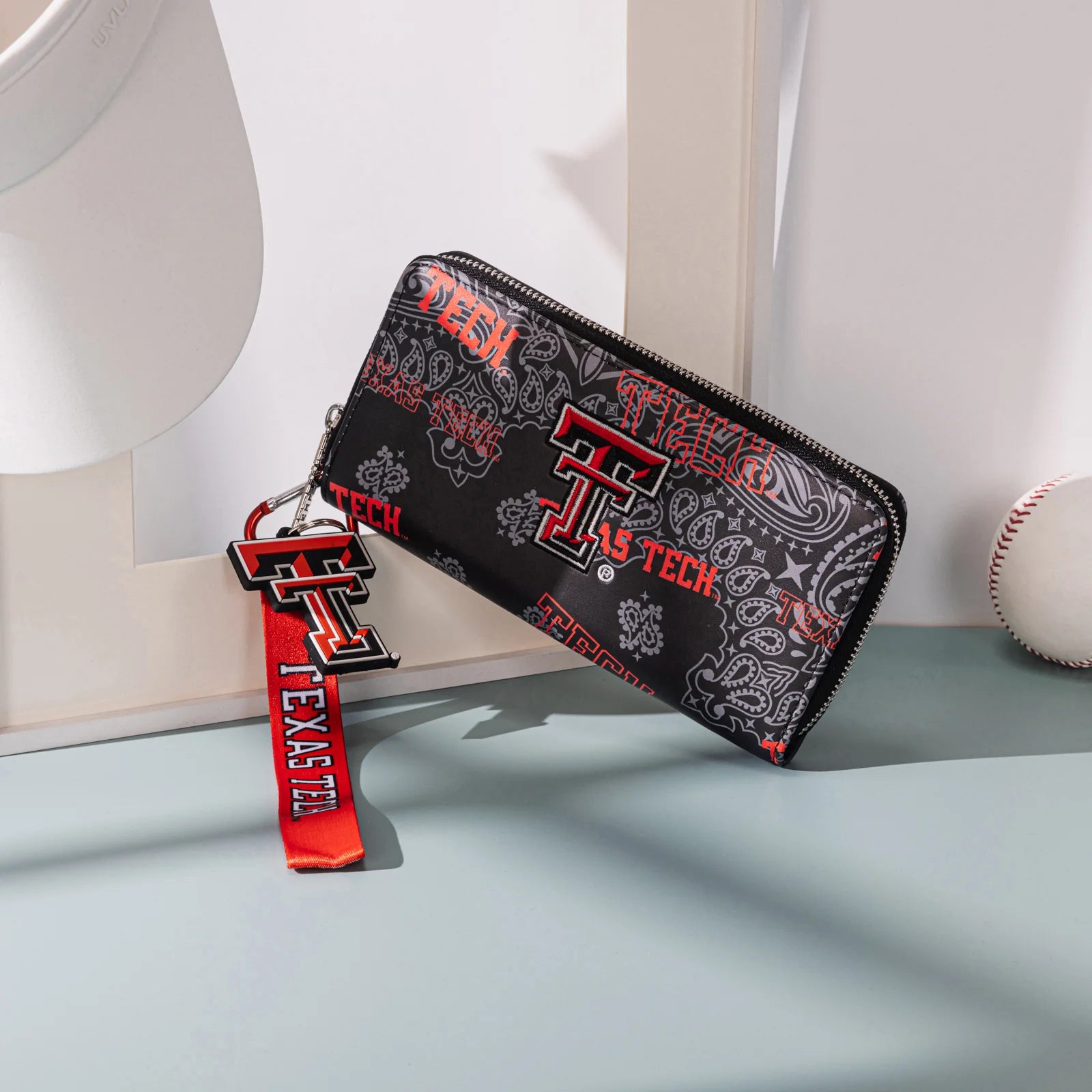NC-TTU011BK University of Texas Tech Red Raiders Wallet/Wristlet- Black
