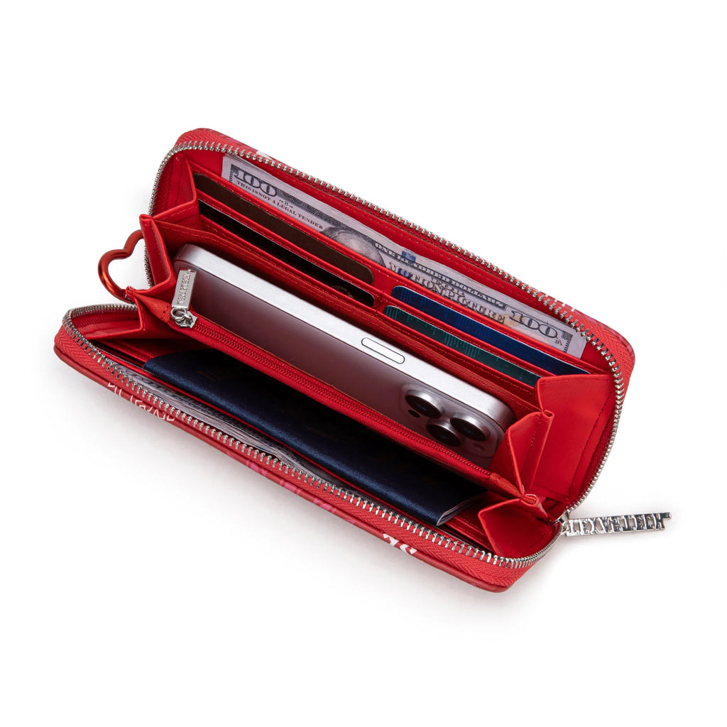 NC-TTU011RD University of Texas Tech Red Raiders Wallet/Wristlet- Red