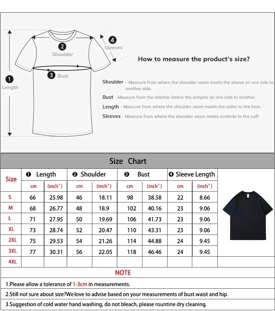 Men's Retro Washed T Shirt Heavy Cotton Oversized