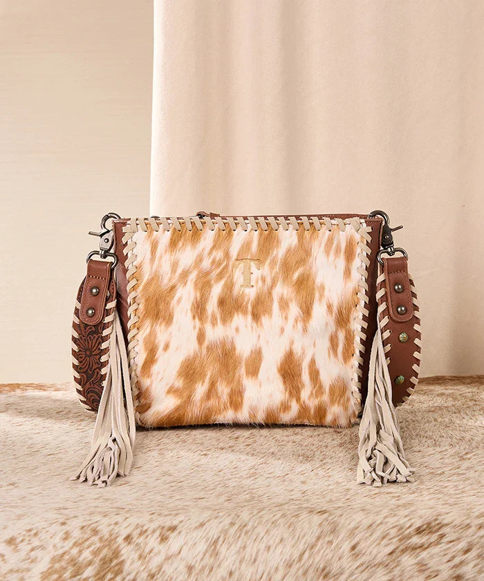 Trinity Ranch Western Fringe Crossbody Bag