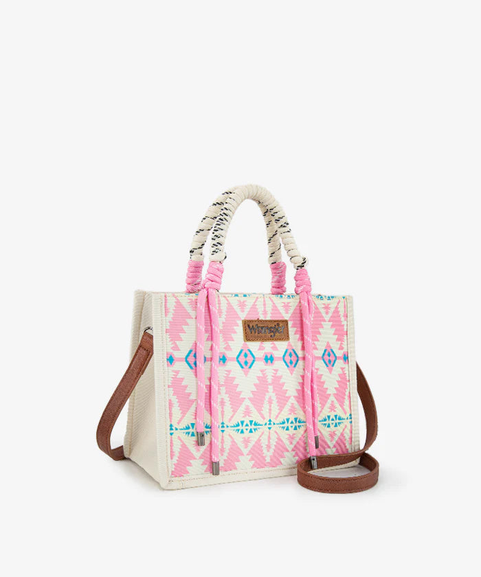 Wrangler Southwestern Print Rope Tote Bag